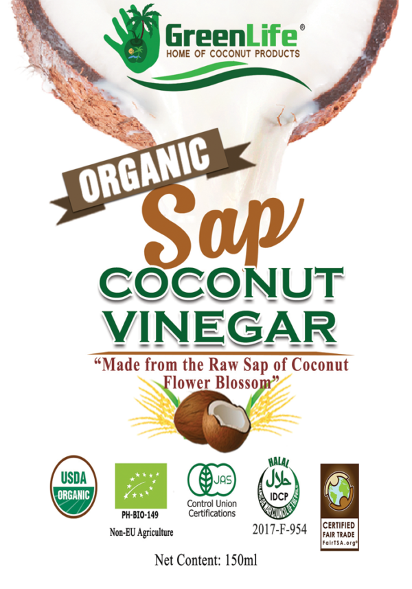 organic coconut vinegar for cooking seasoning