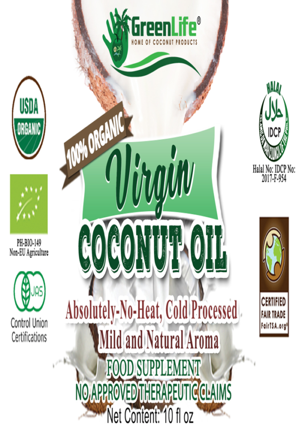 Virgin Coconut Oil "Organic"